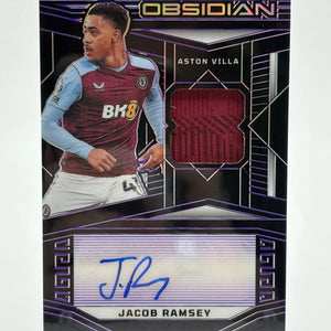 2023-24 Panini Obsidian Soccer - Jacob Ramsey #JA-JR Auto & Patch /25 FRENLY BRICKS - Open 7 Days