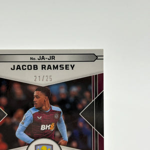 2023-24 Panini Obsidian Soccer - Jacob Ramsey #JA-JR Auto & Patch /25 FRENLY BRICKS - Open 7 Days