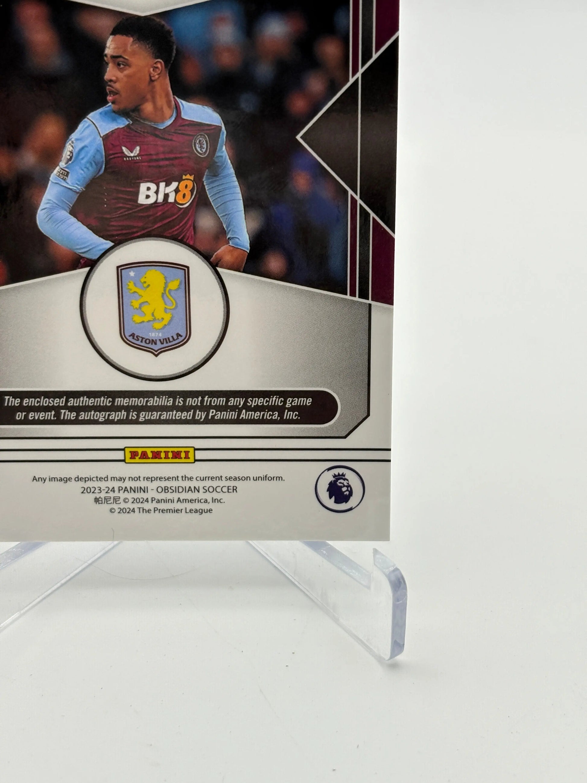 2023-24 Panini Obsidian Soccer - Jacob Ramsey #JA-JR Auto & Patch /25 FRENLY BRICKS - Open 7 Days