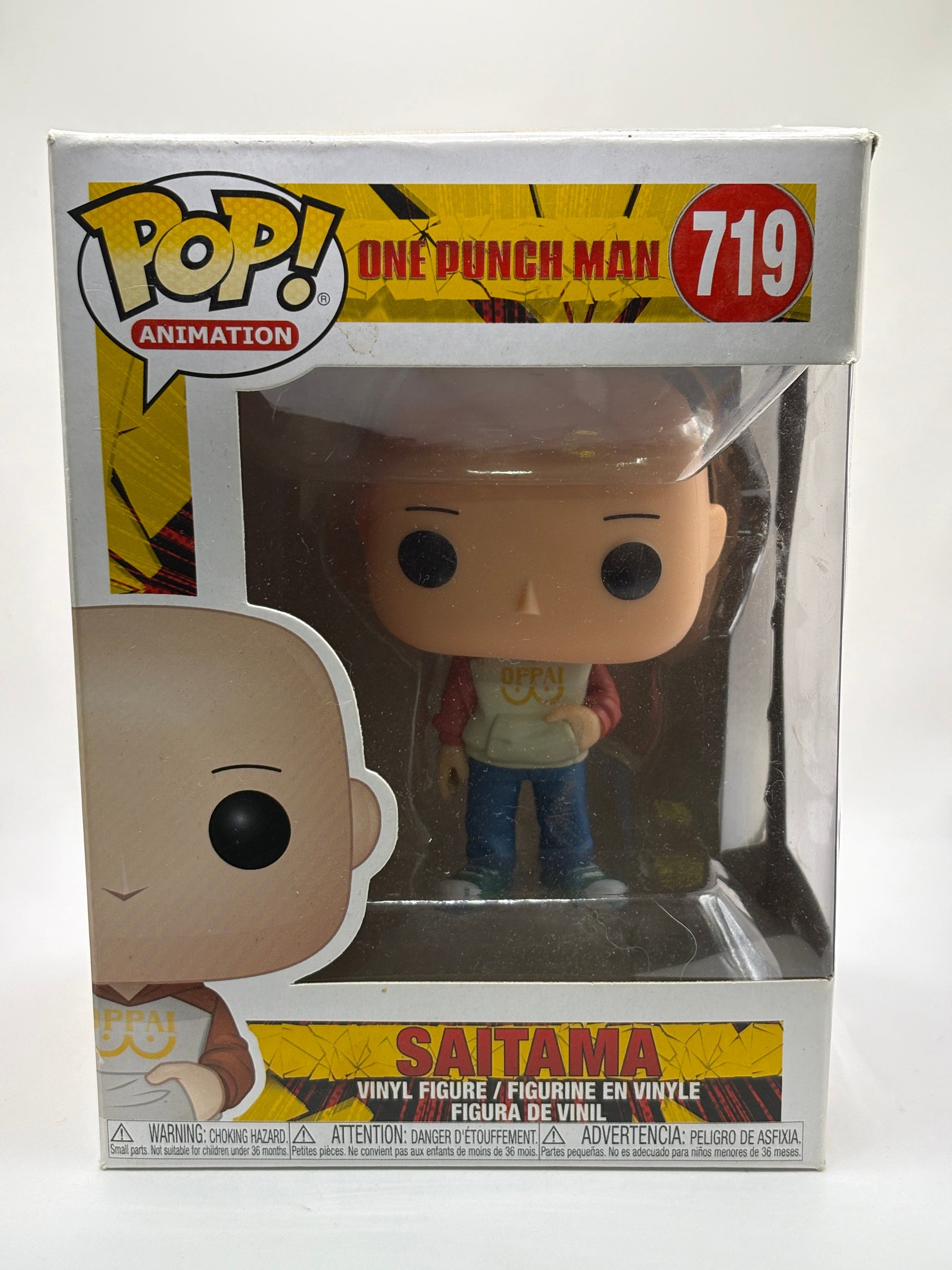 Funko POP! Animation One Punch Man #719 Saitama Vinyl Figure FRENLY BRICKS - Open 7 Days