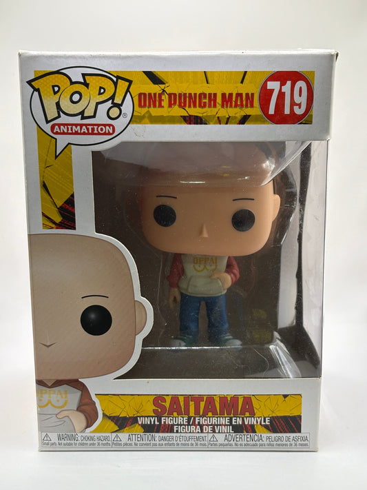 Funko POP! Animation One Punch Man #719 Saitama Vinyl Figure FRENLY BRICKS - Open 7 Days