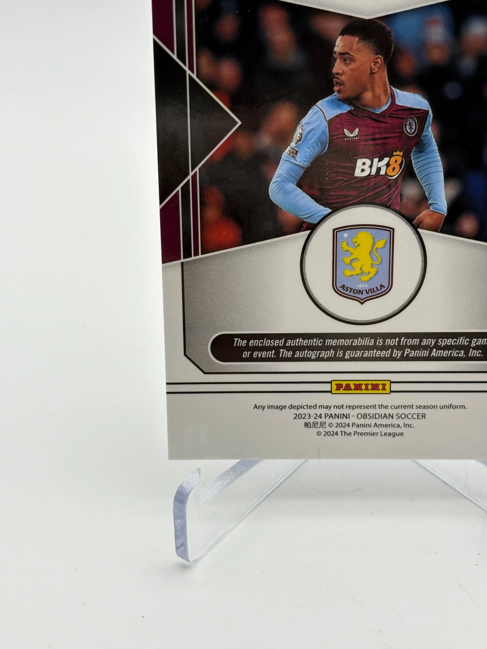 2023-24 Panini Obsidian Soccer - Jacob Ramsey #JA-JR Auto & Patch /25 FRENLY BRICKS - Open 7 Days