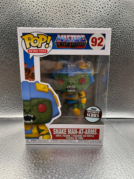 Funko POP Retro Toys - MOTU Snake Man-At-Arms FRENLY BRICKS - Open 7 Days