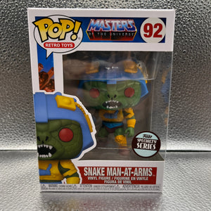 Funko POP Retro Toys - MOTU Snake Man-At-Arms FRENLY BRICKS - Open 7 Days