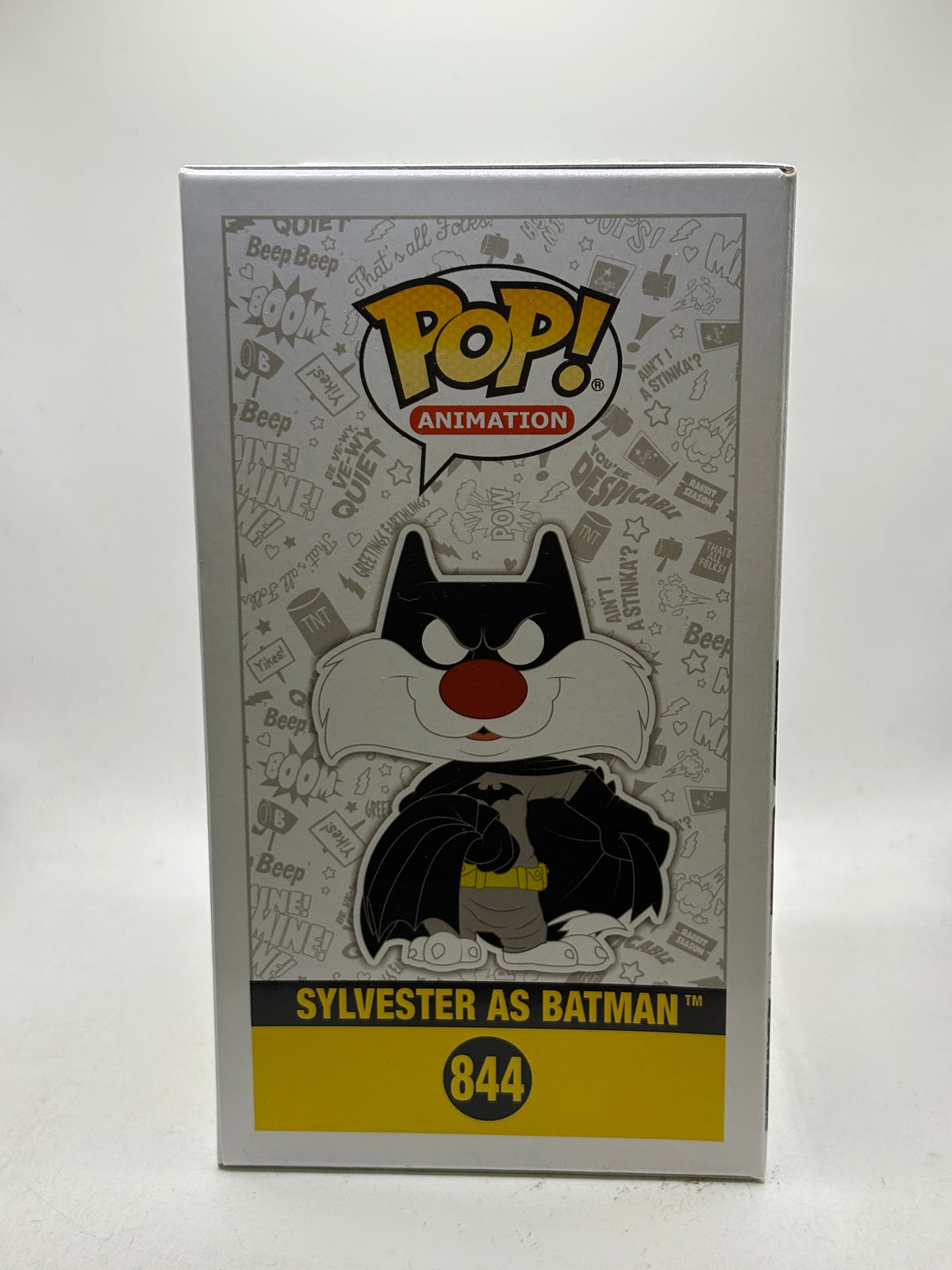 Funko POP! Animation DC Looney Tunes #844 Sylvester as Batman SE Vinyl Figure image 4