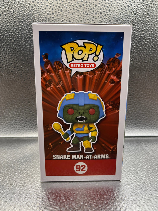 Funko POP Retro Toys - MOTU Snake Man-At-Arms FRENLY BRICKS - Open 7 Days