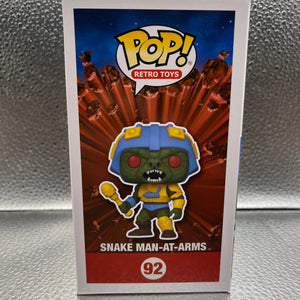 Funko POP Retro Toys - MOTU Snake Man-At-Arms FRENLY BRICKS - Open 7 Days