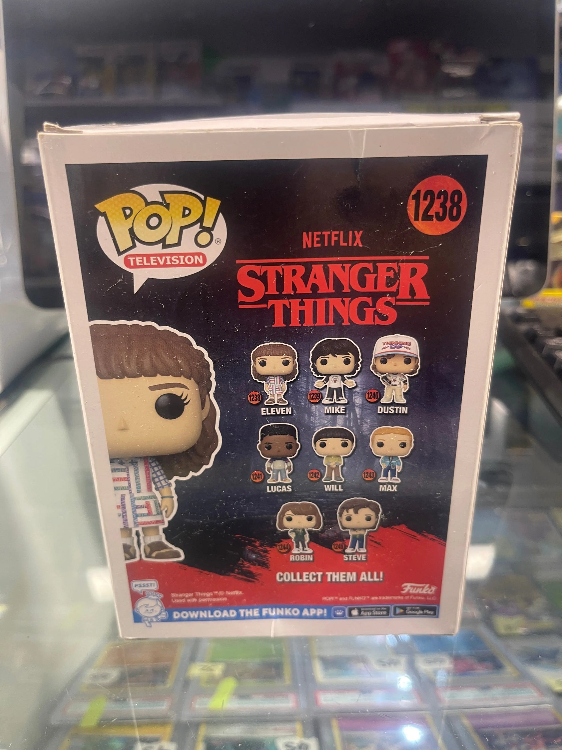 Funko POP! Stranger Things Eleven 1238 FRENLY BRICKS - Open 7 Days