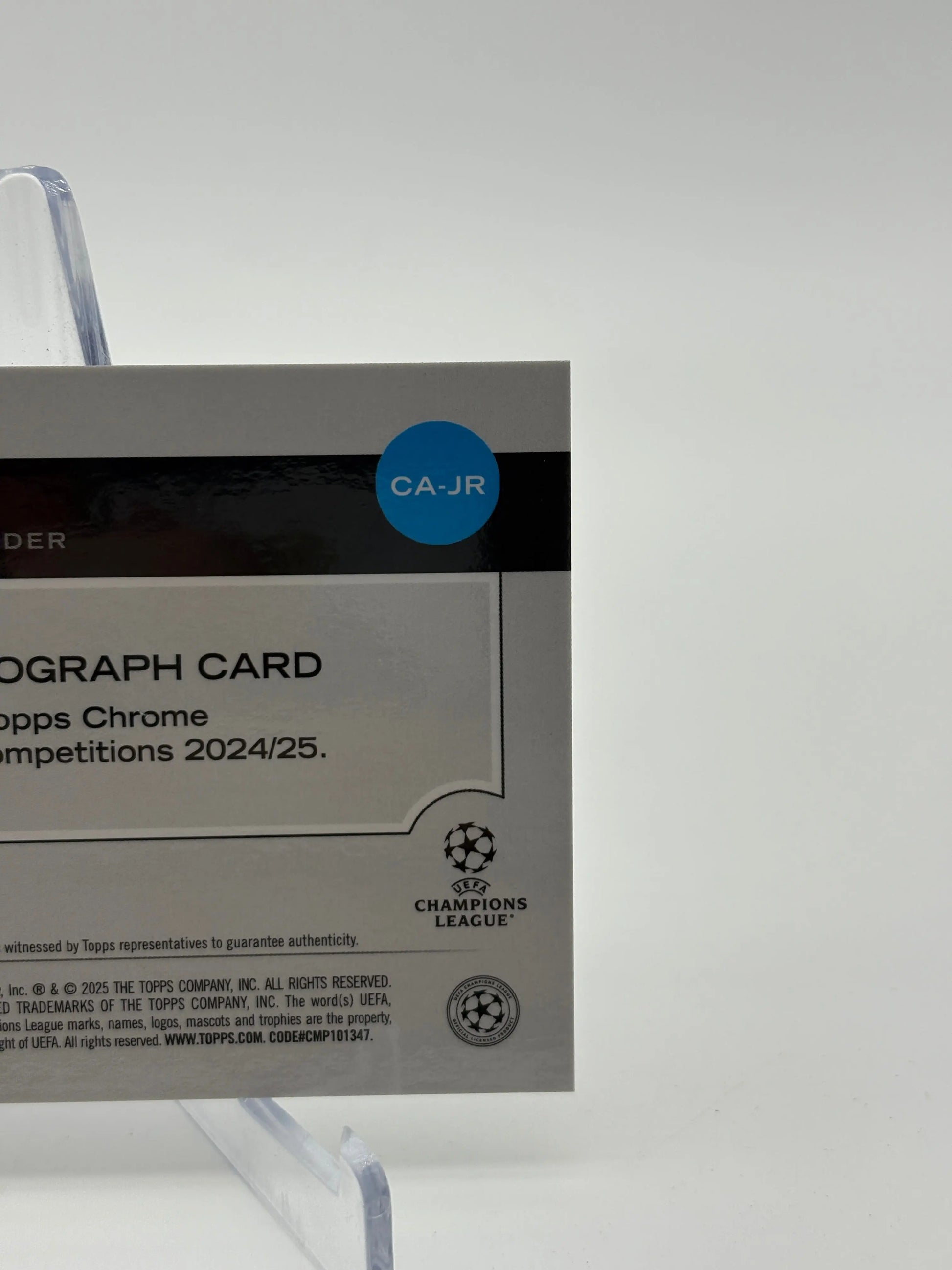 2024-25 Topps Chrome UEFA Club JACOB RAMSEY Chrome Auto Base FRENLY BRICKS - Open 7 Days