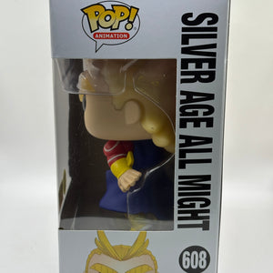 Funko POP! Animation My Hero Academia #608 Silver Age All Might Glow Hot Topic FRENLY BRICKS - Open 7 Days
