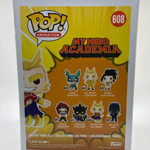 Funko POP! Animation My Hero Academia #608 Silver Age All Might Glow Hot Topic FRENLY BRICKS - Open 7 Days