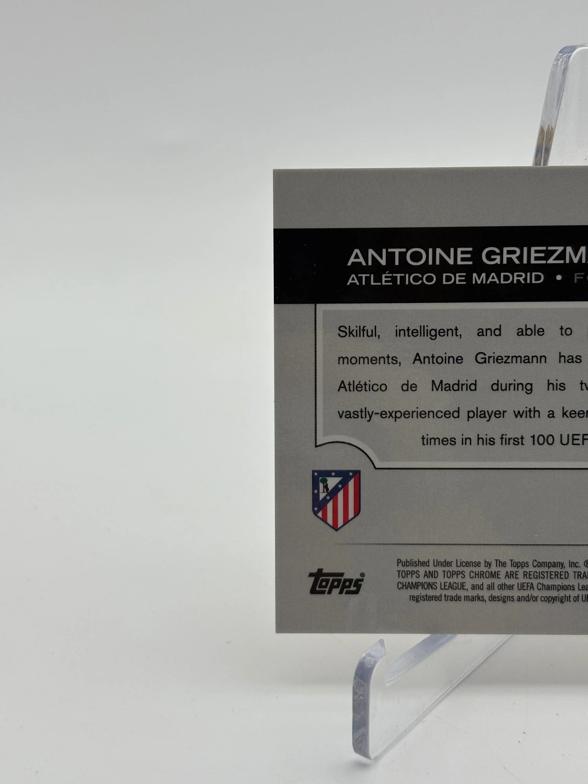 2024-25 Topps Chrome UEFA Antoine Griezmann Gold Lava Refractor /50 FRENLY BRICKS - Open 7 Days