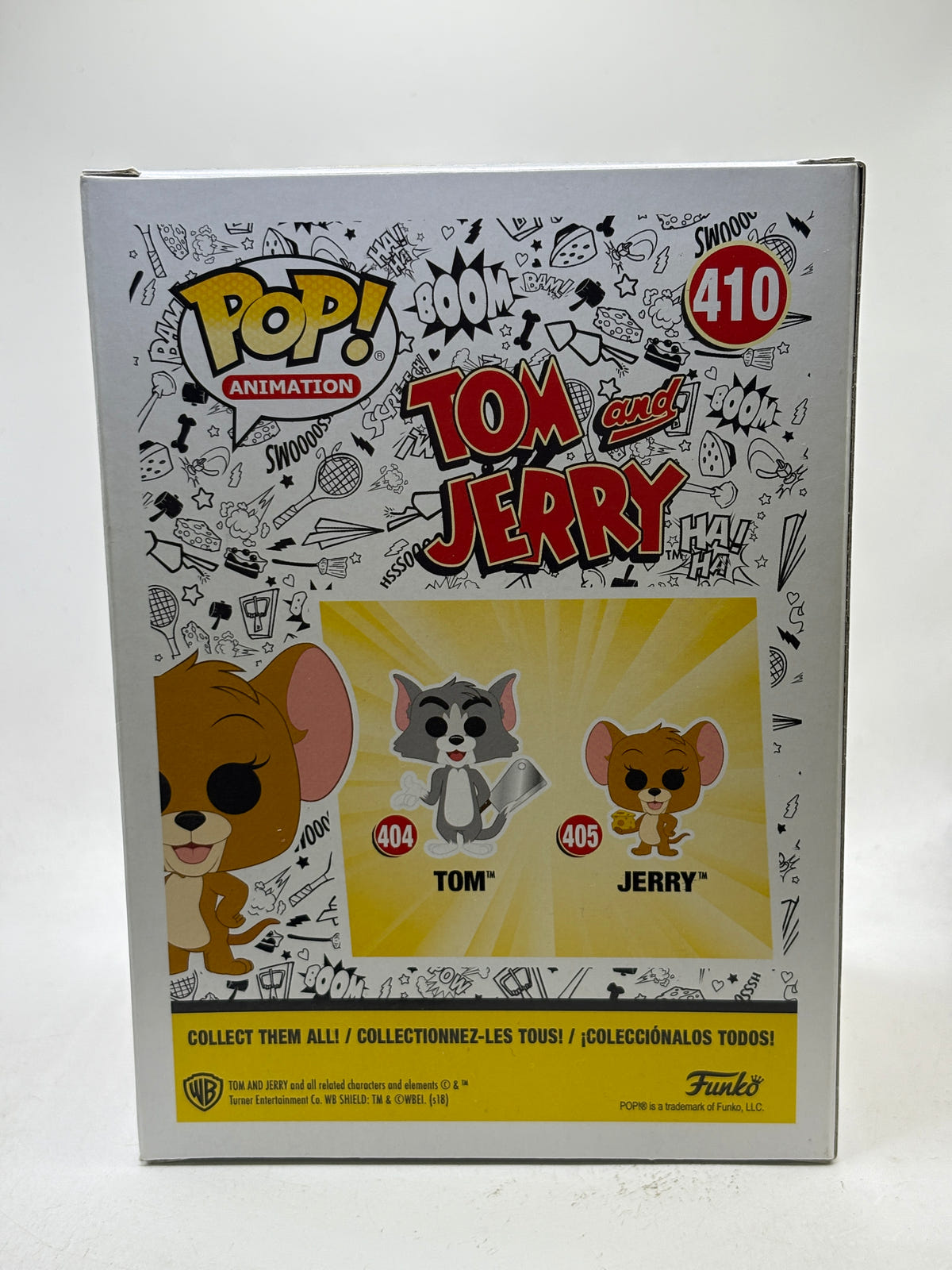 Funko POP! Animation Tom and Jerry #410 Jerry Vinyl Figure image 3