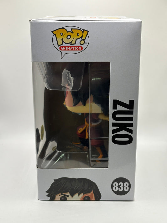 Funko POP! Animation Avatar #838 Zuko Glow Special Edition Vinyl Figure FRENLY BRICKS - Open 7 Days