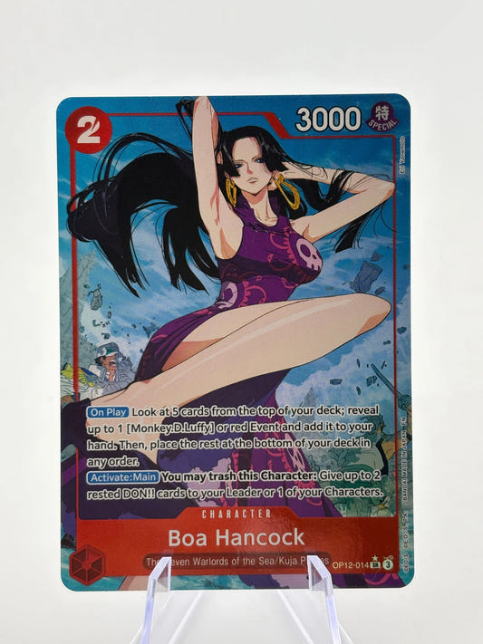 One Piece TCG OP12 - Boa Hancock OP12-014 SR Alternate Art LP