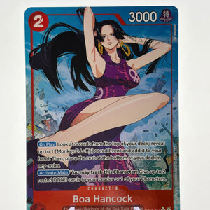 One Piece TCG OP12 - Boa Hancock OP12-014 SR Alternate Art LP FRENLY BRICKS - Open 7 Days