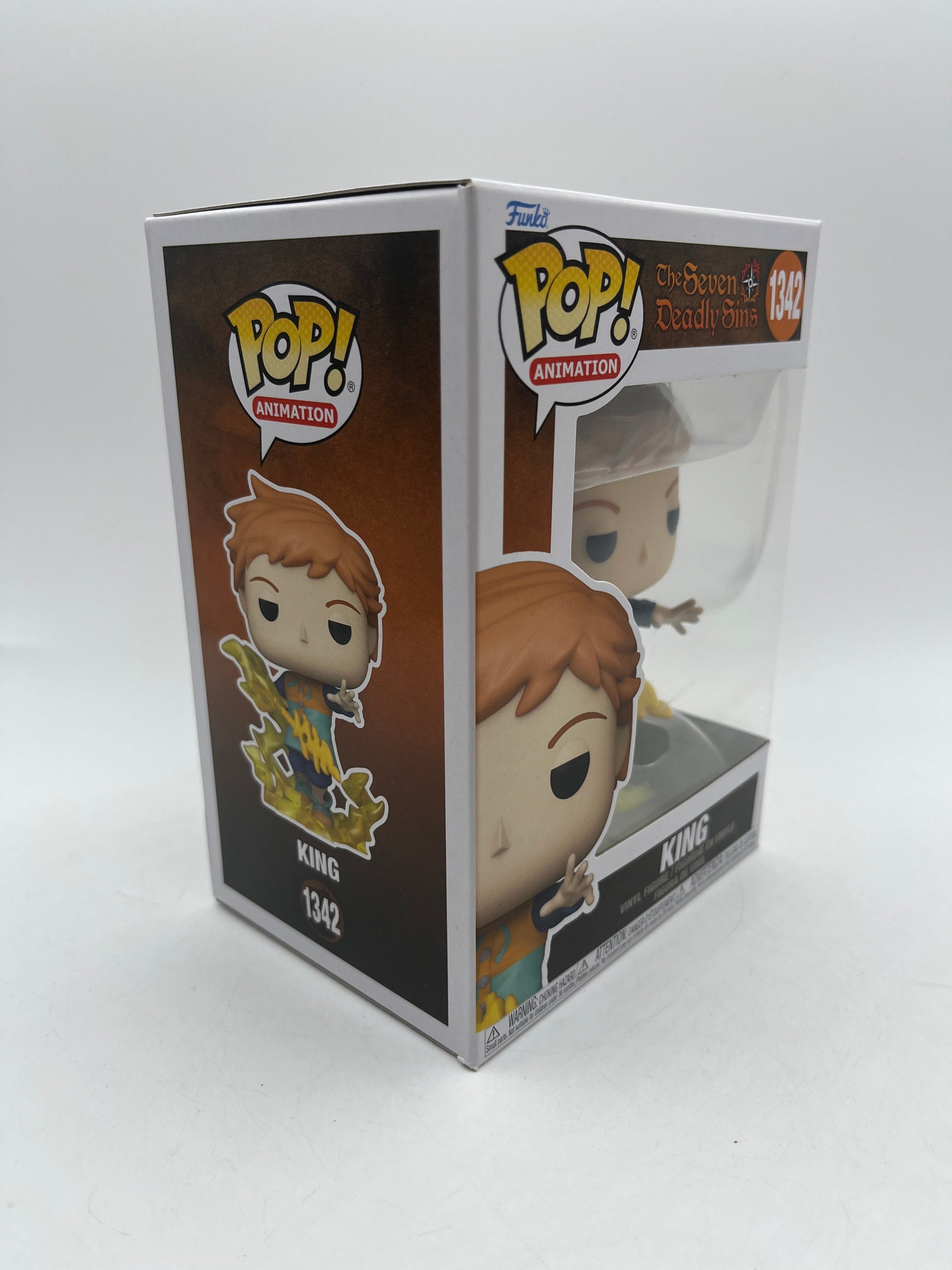 Funko POP! Animation The Seven Deadly Sins "King" #1342 BNIB +combinedshipping FRENLY BRICKS - Open 7 Days