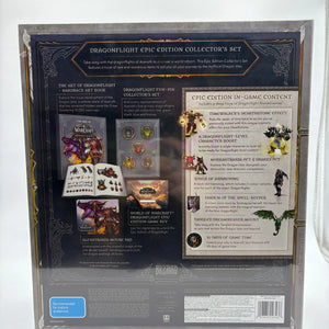 World Of Warcraft Dragonflight Epic Collector’s Edition Factory Sealed FRENLY BRICKS - Open 7 Days