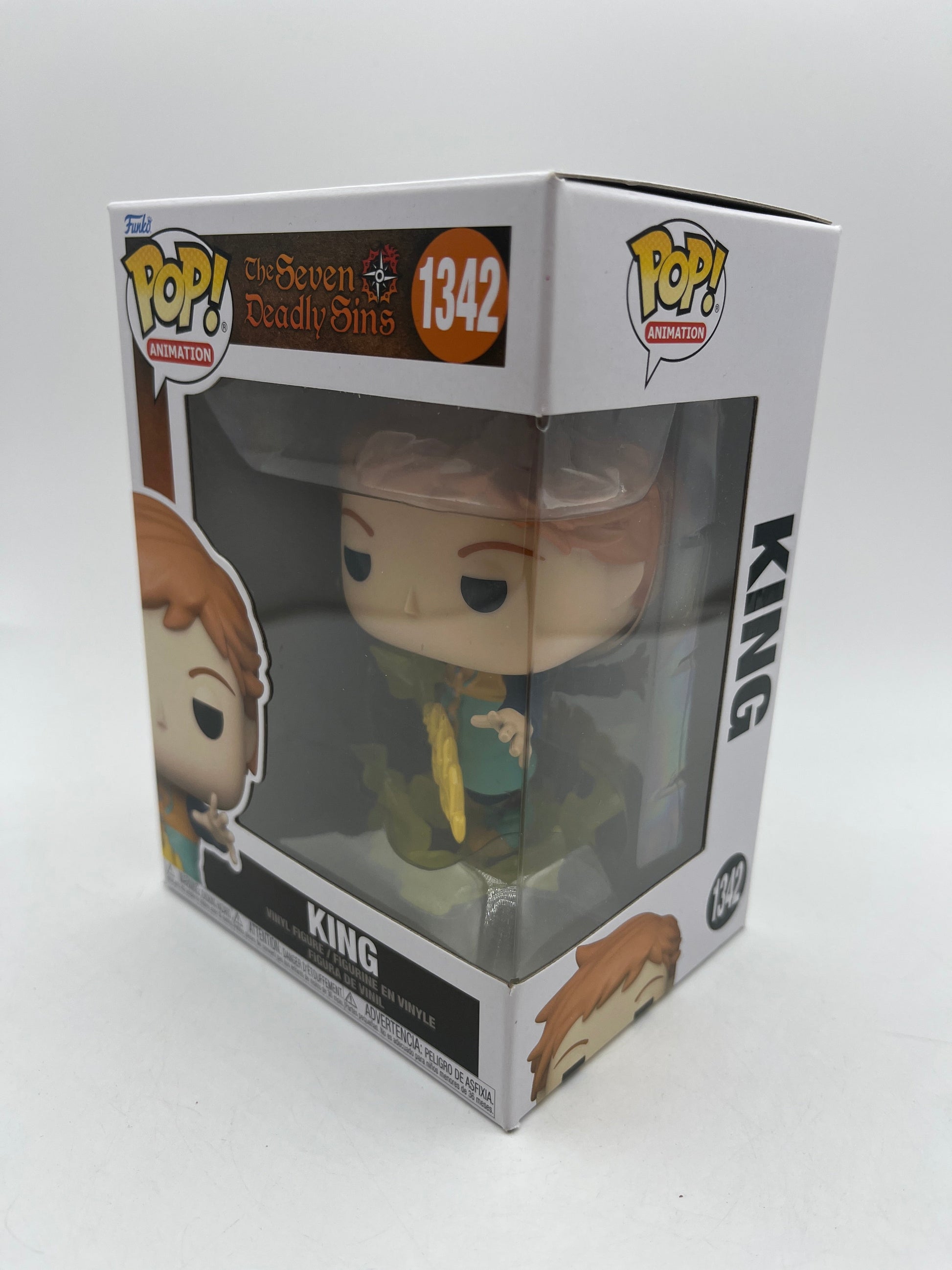 Funko POP! Animation The Seven Deadly Sins "King" #1342 BNIB +combinedshipping FRENLY BRICKS - Open 7 Days