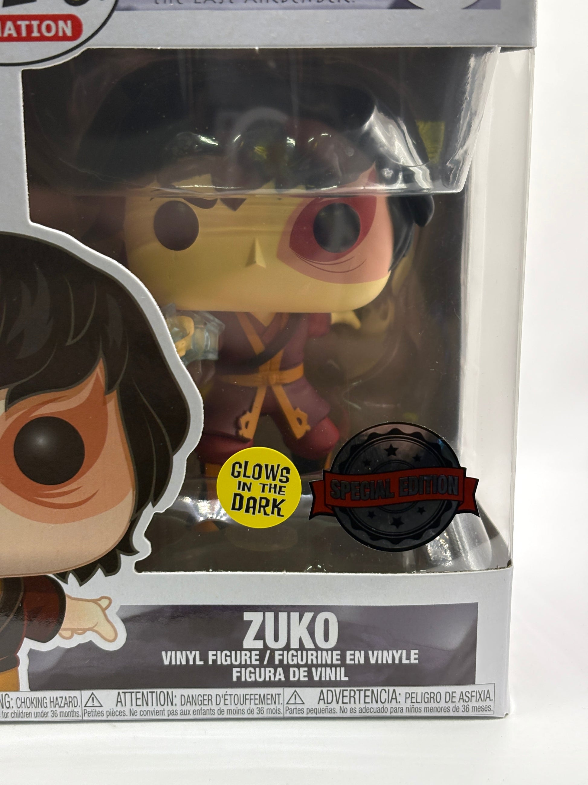 Funko POP! Animation Avatar #838 Zuko Glow Special Edition Vinyl Figure FRENLY BRICKS - Open 7 Days