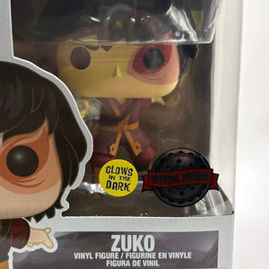 Funko POP! Animation Avatar #838 Zuko Glow Special Edition Vinyl Figure FRENLY BRICKS - Open 7 Days