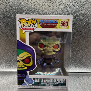 Funko POP Television - MOTU Battle Armor Skeletor #563 (Metallic Version) FRENLY BRICKS - Open 7 Days