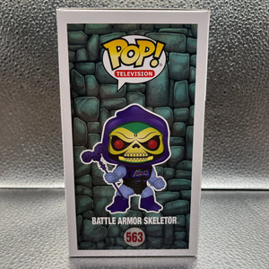 Funko POP Television - MOTU Battle Armor Skeletor #563 (Metallic Version) FRENLY BRICKS - Open 7 Days
