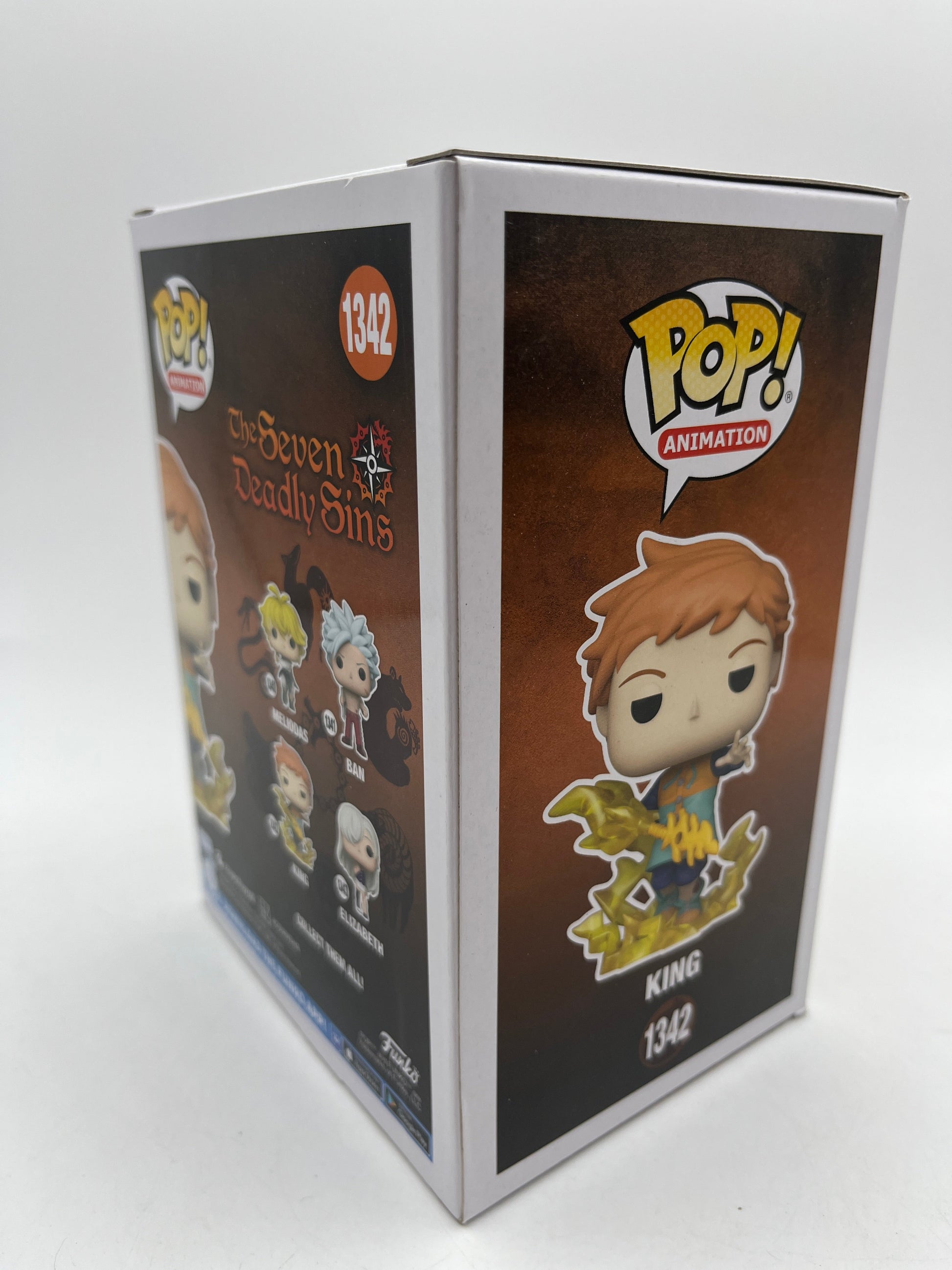 Funko POP! Animation The Seven Deadly Sins "King" #1342 BNIB +combinedshipping FRENLY BRICKS - Open 7 Days