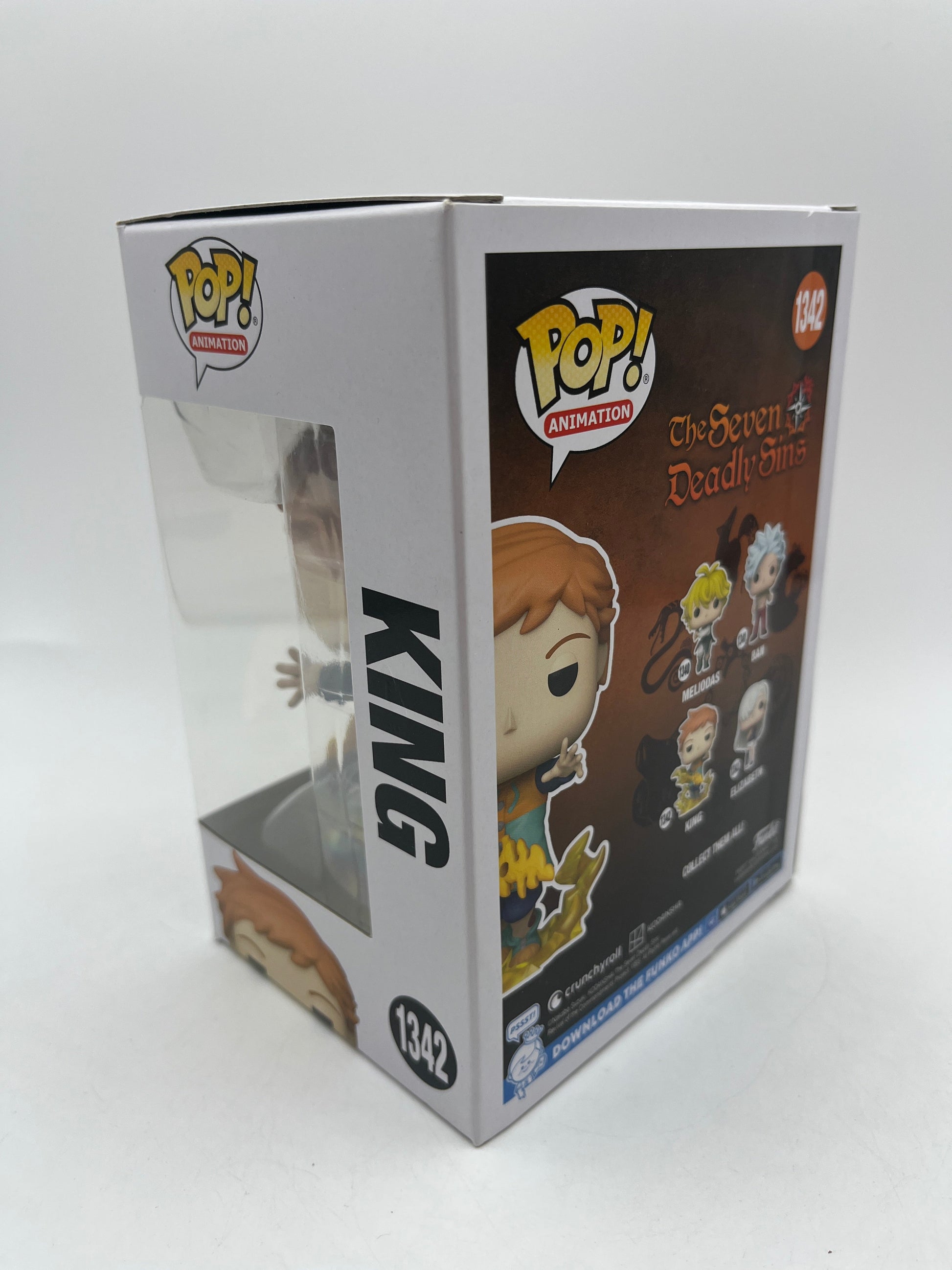 Funko POP! Animation The Seven Deadly Sins "King" #1342 BNIB +combinedshipping FRENLY BRICKS - Open 7 Days