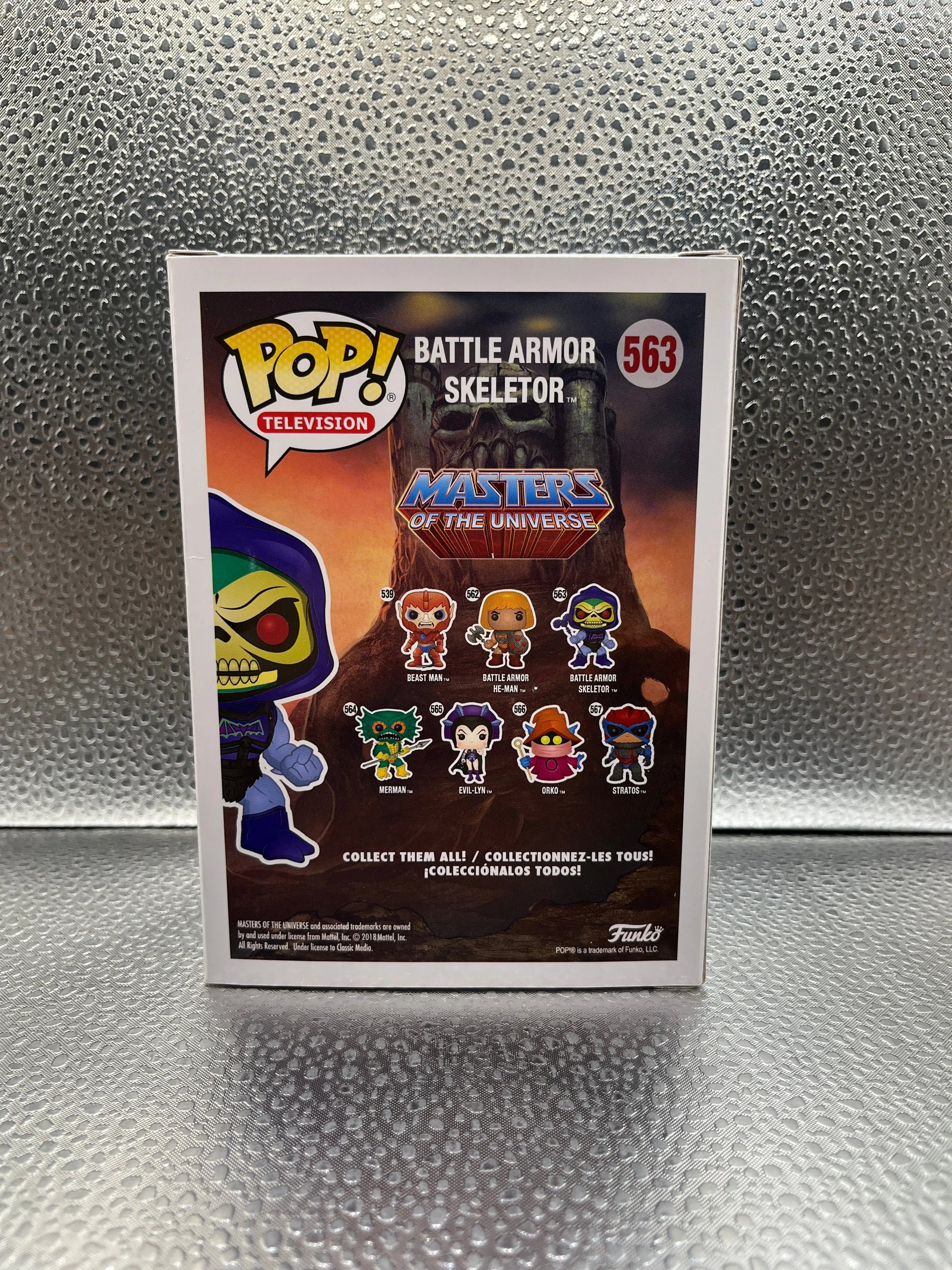 Funko POP Television - MOTU Battle Armor Skeletor #563 (Metallic Version) FRENLY BRICKS - Open 7 Days