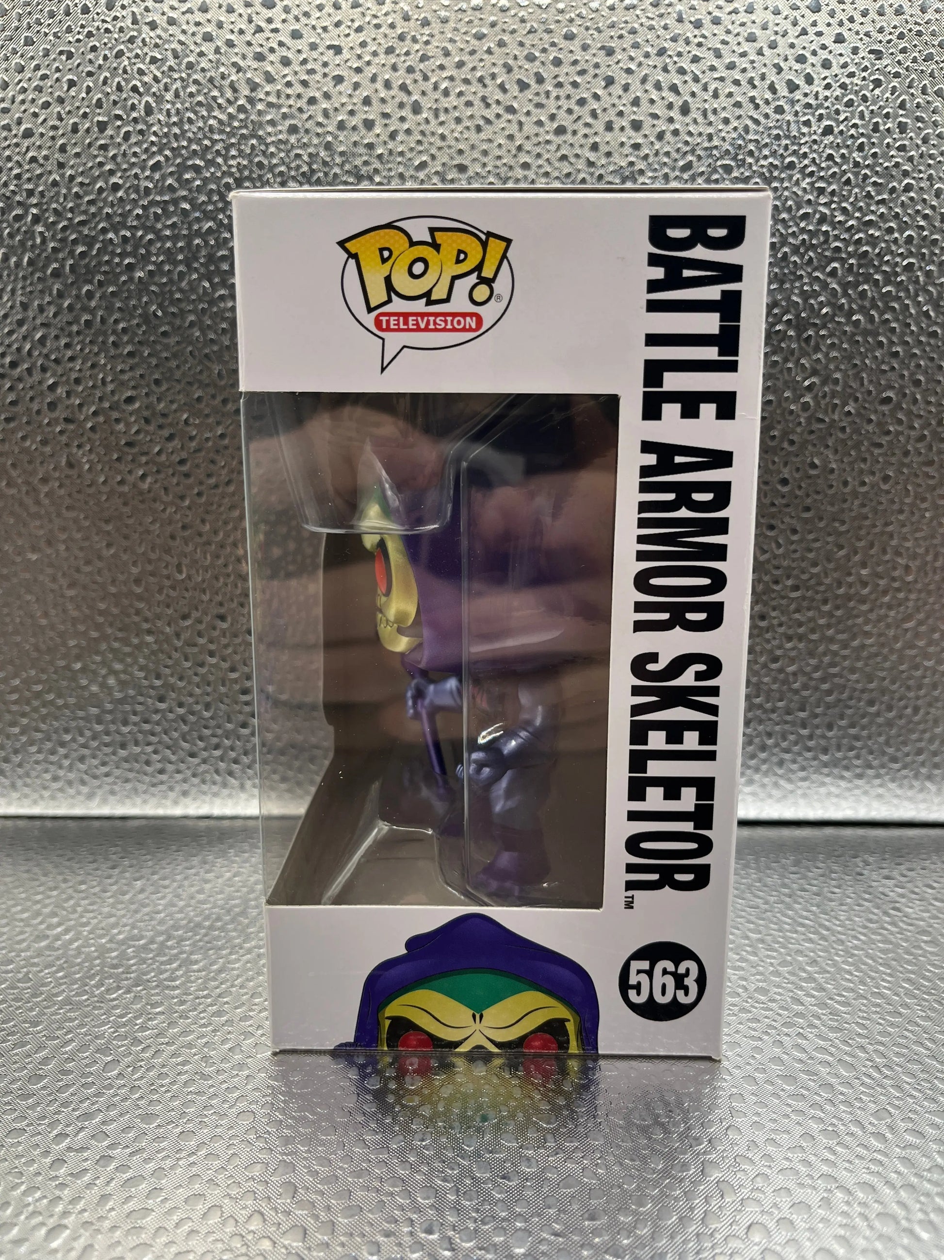 Funko POP Television - MOTU Battle Armor Skeletor #563 (Metallic Version) FRENLY BRICKS - Open 7 Days