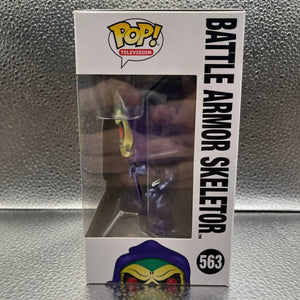 Funko POP Television - MOTU Battle Armor Skeletor #563 (Metallic Version) FRENLY BRICKS - Open 7 Days