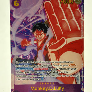 One Piece TCG EB02 - Monkey.D.Luffy EB02-061 Secret Rare Alt Art Lp FRENLY BRICKS - Open 7 Days