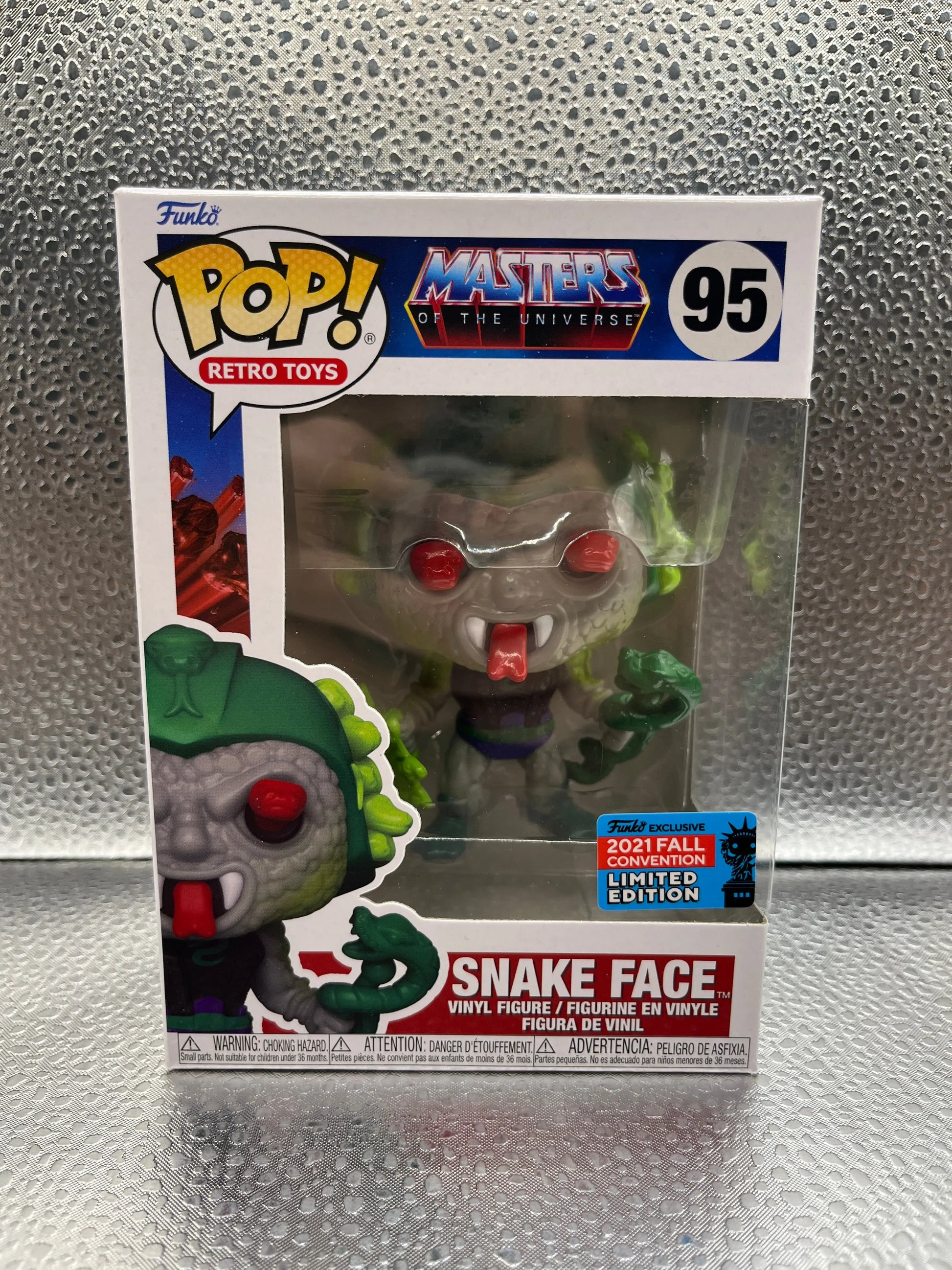 Funko POP Retro Toys - MOTU Snake Face #95 (2021 Fall Convention) FRENLY BRICKS - Open 7 Days
