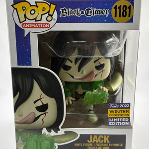 Funko POP! Animation Black Clover #1181 Jack 2022 Winter Convention FRENLY BRICKS - Open 7 Days