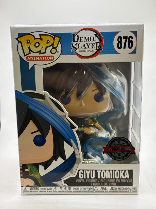 Funko POP! Animation Demon Slayer #876 Giyu Tomioka Vinyl Figure