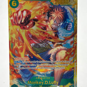 One Piece TCG OP13 - Monkey.D.Luffy OP13-118 Secret Rare LP FRENLY BRICKS - Open 7 Days