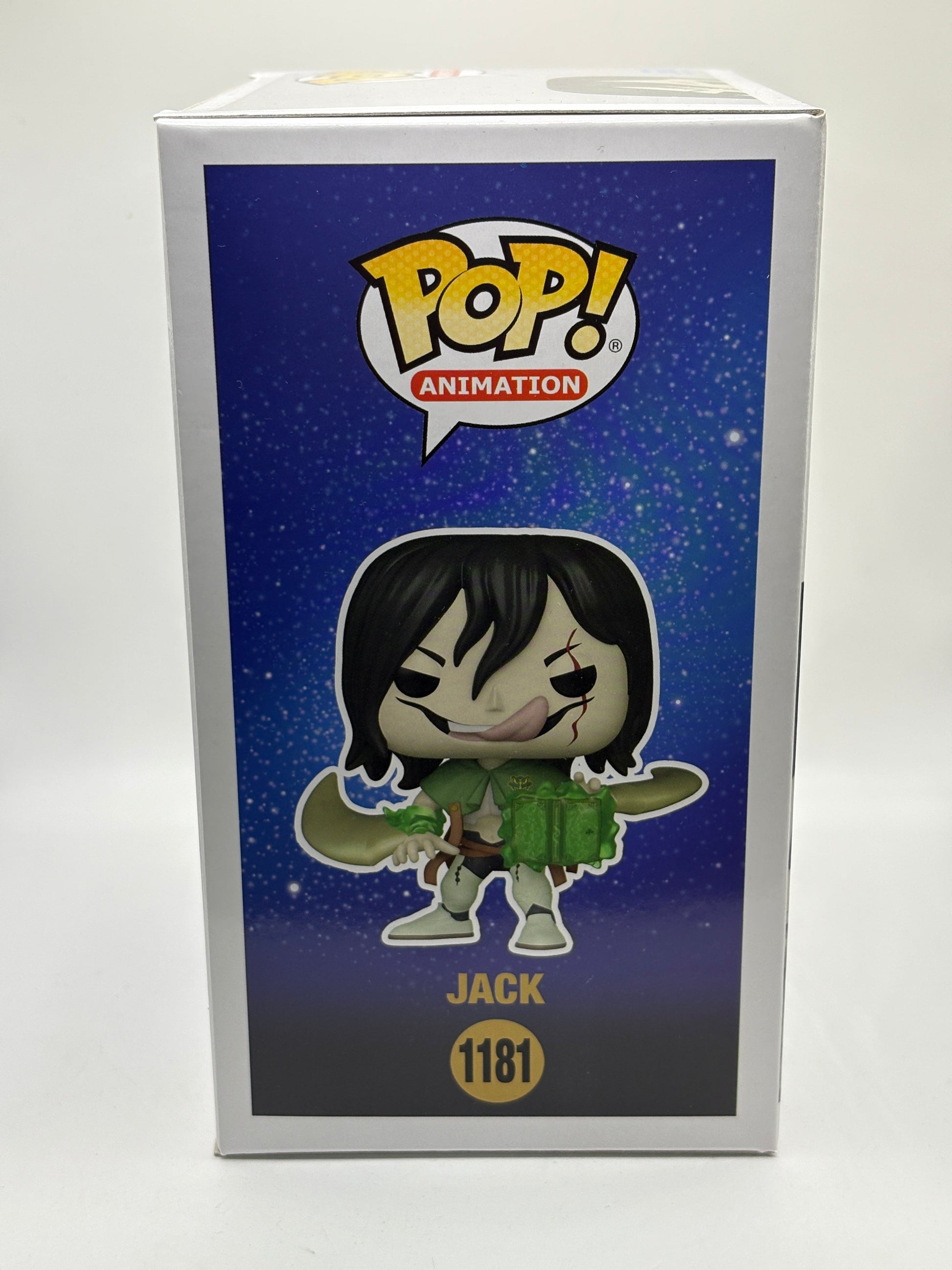 Funko POP! Animation Black Clover #1181 Jack 2022 Winter Convention FRENLY BRICKS - Open 7 Days