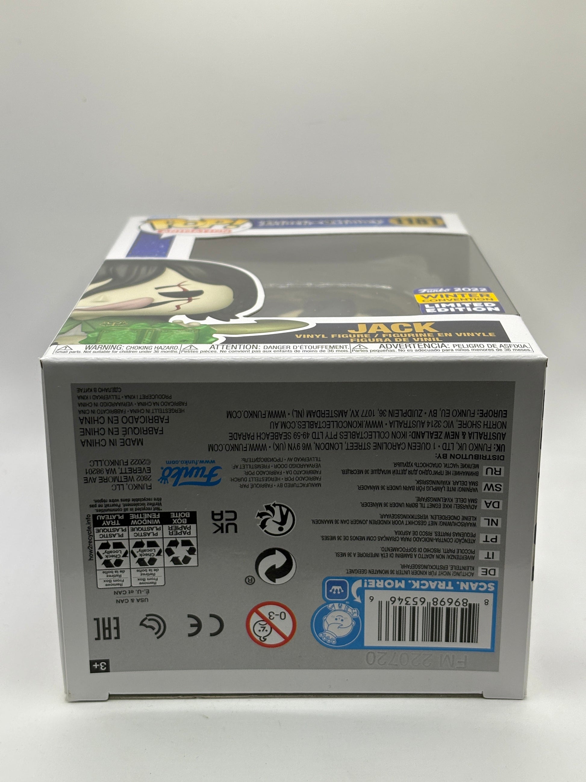 Funko POP! Animation Black Clover #1181 Jack 2022 Winter Convention FRENLY BRICKS - Open 7 Days