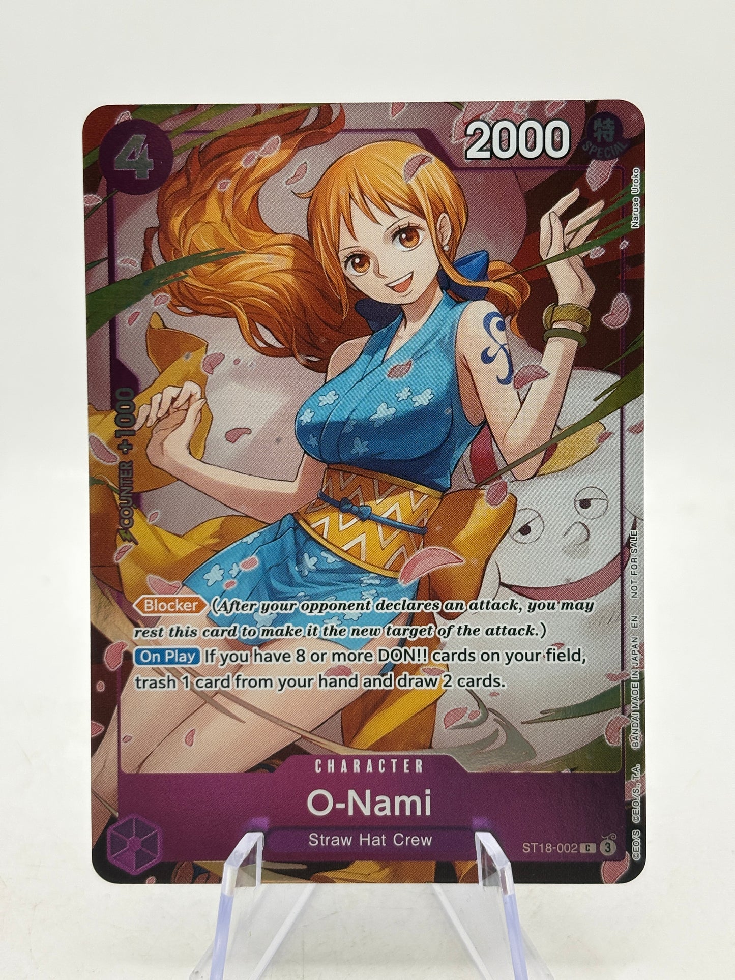 One Piece TCG - ST18 O-Nami ST18-002 C Dash Pack