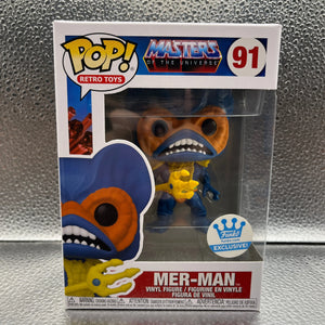 Funko POP Retro Toys - MOTU Mer-Man #91 (Funko Series Exclusive) FRENLY BRICKS - Open 7 Days