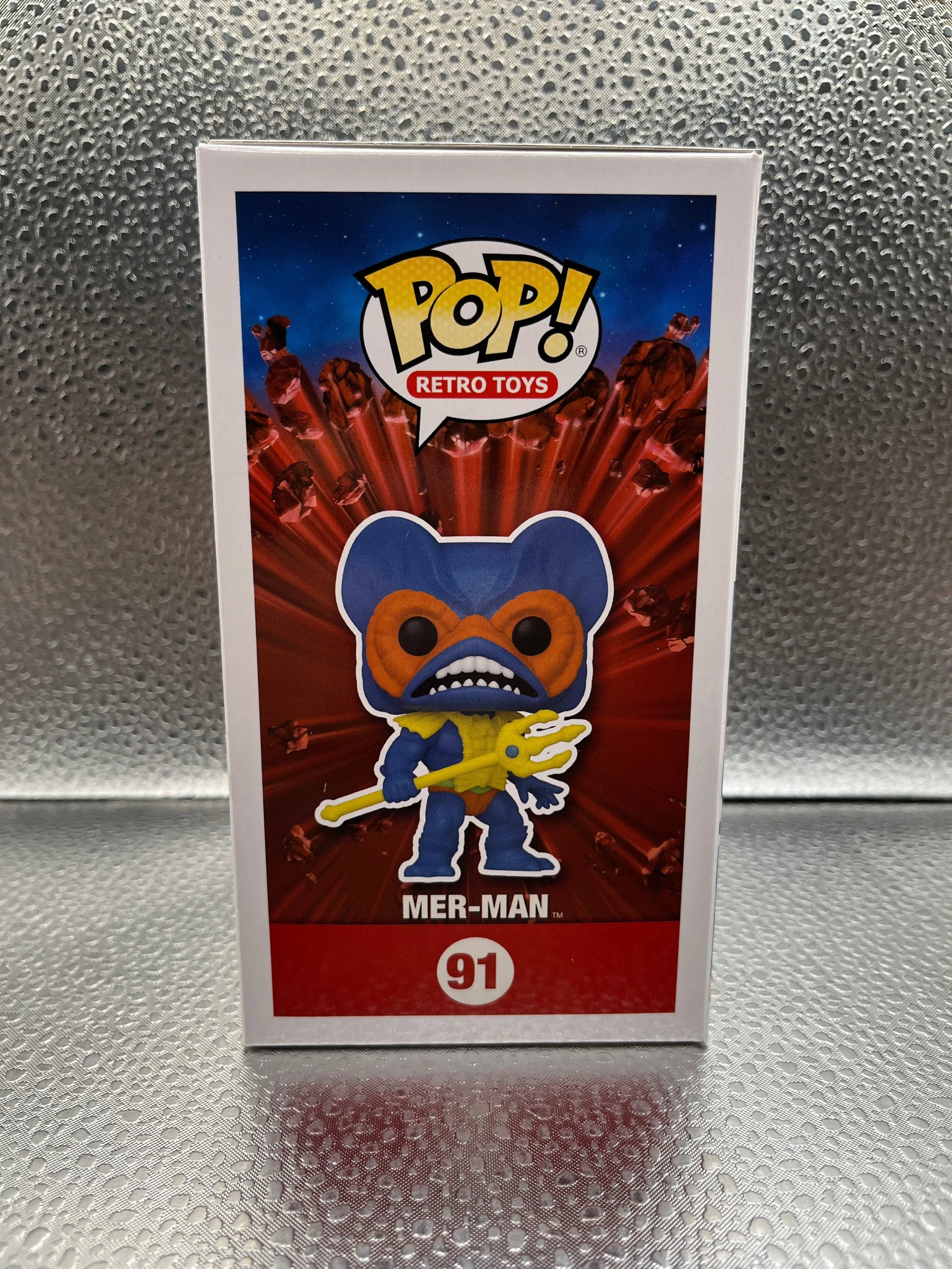 Funko POP Retro Toys - MOTU Mer-Man #91 (Funko Series Exclusive) FRENLY BRICKS - Open 7 Days