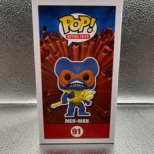 Funko POP Retro Toys - MOTU Mer-Man #91 (Funko Series Exclusive) FRENLY BRICKS - Open 7 Days