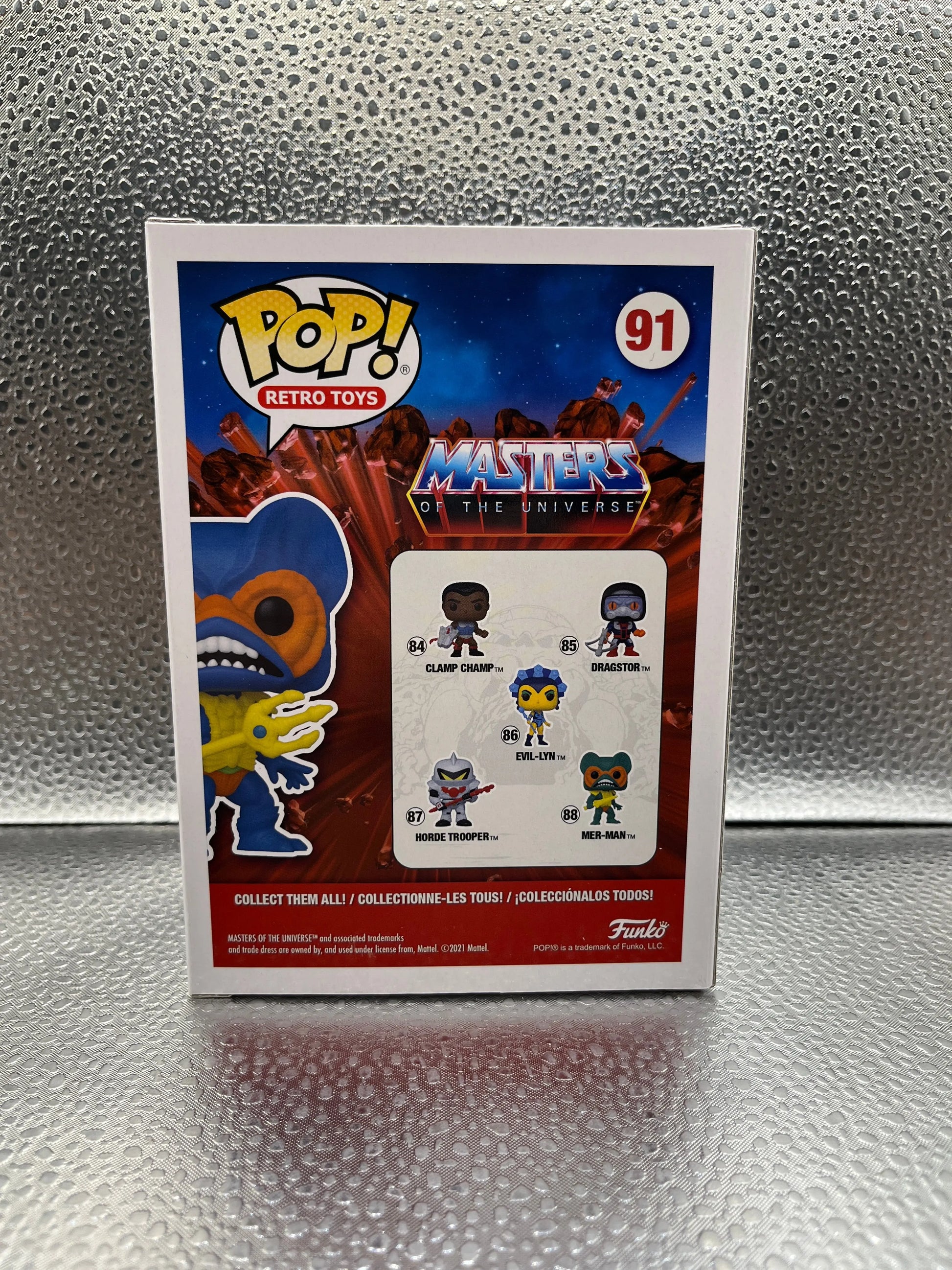 Funko POP Retro Toys - MOTU Mer-Man #91 (Funko Series Exclusive) FRENLY BRICKS - Open 7 Days