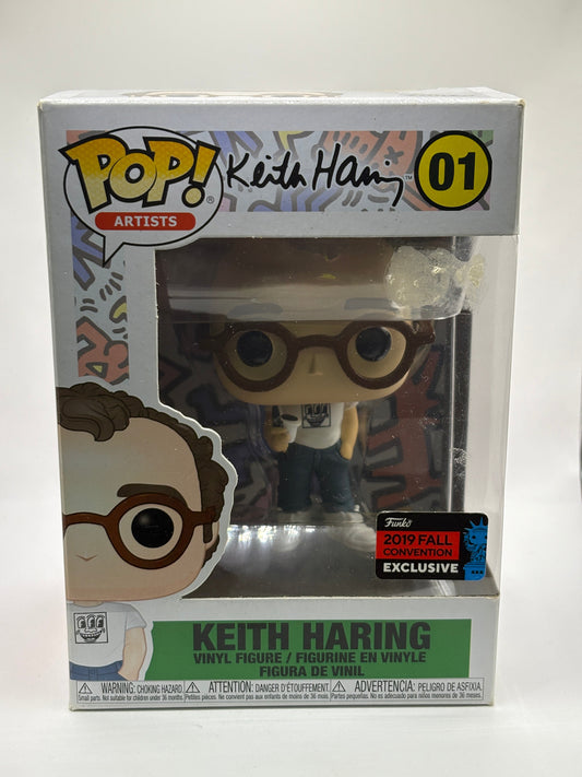 Funko POP! Artists Keith Haring #01 Keith Haring 2019 Fall Convention FRENLY BRICKS - Open 7 Days