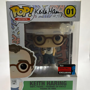 Funko POP! Artists Keith Haring #01 Keith Haring 2019 Fall Convention FRENLY BRICKS - Open 7 Days