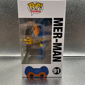 Funko POP Retro Toys - MOTU Mer-Man #91 (Funko Series Exclusive) FRENLY BRICKS - Open 7 Days