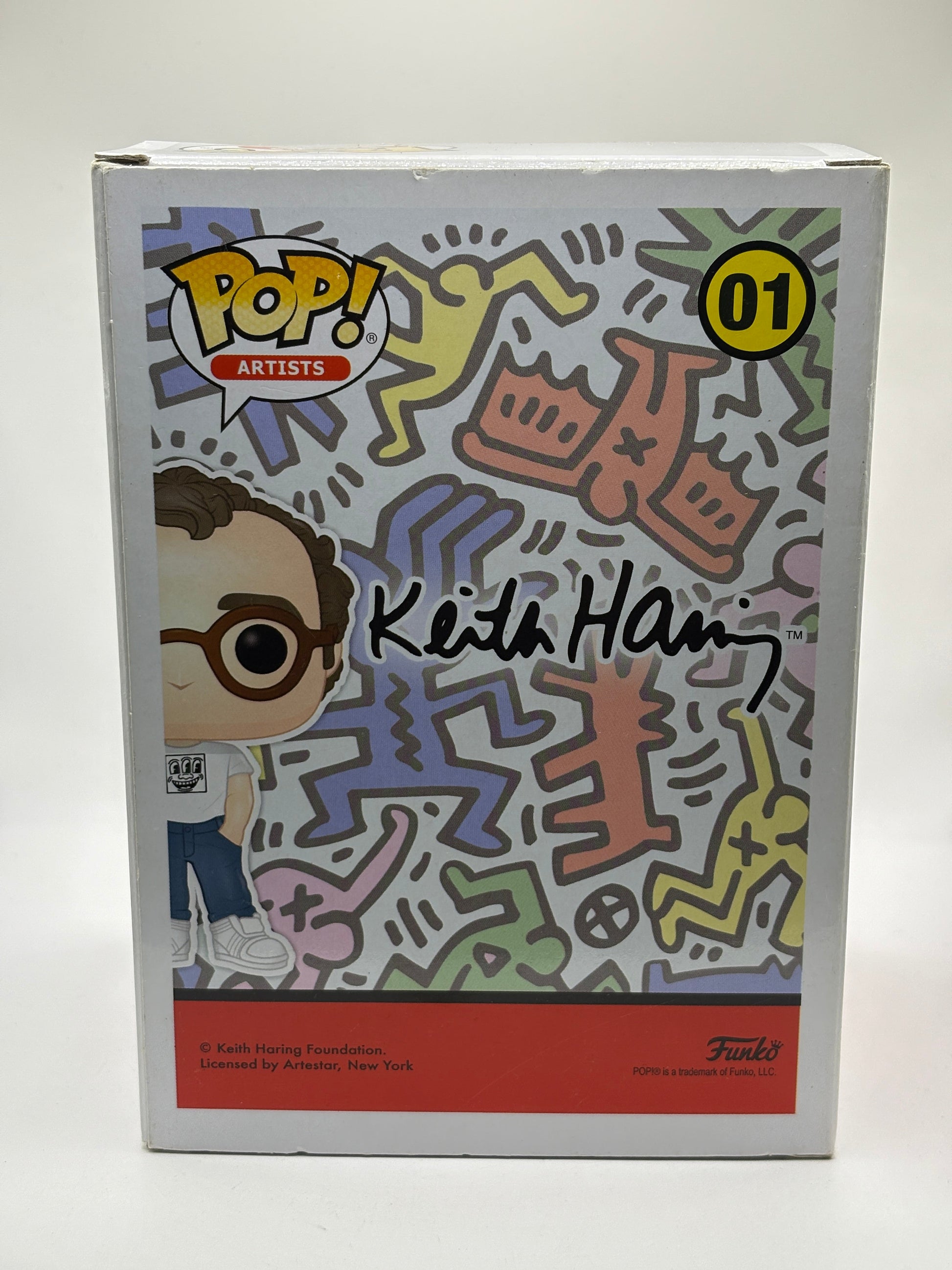 Funko POP! Artists Keith Haring #01 Keith Haring 2019 Fall Convention FRENLY BRICKS - Open 7 Days