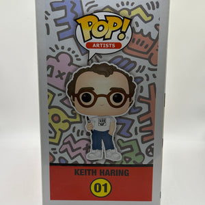 Funko POP! Artists Keith Haring #01 Keith Haring 2019 Fall Convention FRENLY BRICKS - Open 7 Days