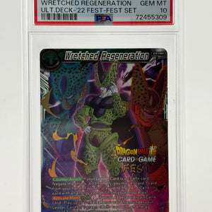 Dragon Ball Super Masters - Wretched Regeneration EX20-08 DBS Card Fest PSA 10 FRENLY BRICKS - Open 7 Days